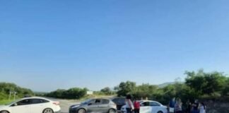 Cortaron Ruta Provincial N° 1 por falta de agua