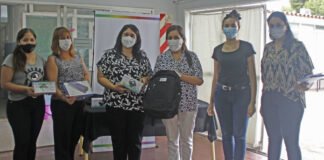 La Dirección Provincial de Atención Primaria de Salud entregó mochilas a agentes sanitarios