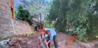 TINOGASTA: INTENSOS TRABAJOS POR EL TEMPORAL