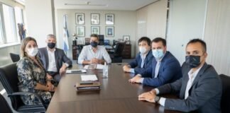 El ministro Lammens recibió a Brunello e intendentes catamarqueños