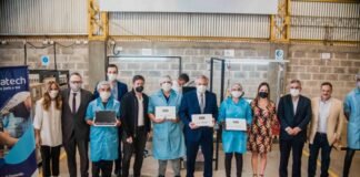 El Presidente Fernández recorrió El Pantanillo y anunció más inversiones para el sector industrial