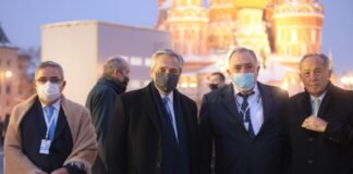 Jalil acompaña al Presidente en Rusia y avanzan las gestiones para inversiones y exportaciones