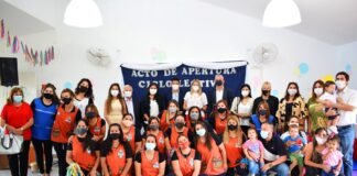 La ministra de Educación inauguró el Ciclo Lectivo 2022 del Jardín Maternal de la Cámara de Senadores