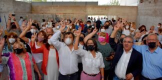 Lucia visitó la Sede departamental del PJ Tinogasta