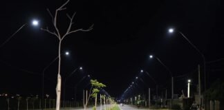 Más de 248 nuevas luminarias Led en Av. Bicentenario