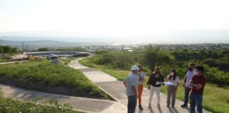 Nación recorrió la obra «Revitalización del circuito turístico dique El Jumeal»