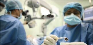 Primera ablación de córneas del año