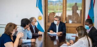 Raúl Jalil se reunió con Murúa y el intendente de Belén por nuevas obras con fondos mineros