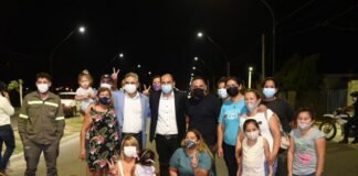 Se completó la gran obra de iluminación de la Avenida Bicentenario