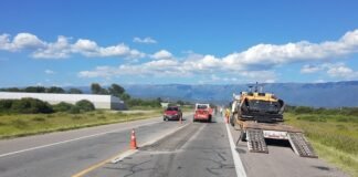 Transitar con precaución en la Circunvalación RNN 38
