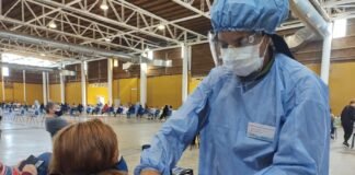 Vacunación de hoy viernes en la provincia