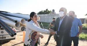 Avanzan las obras de agua y cloacas en el Barrio República Argentina