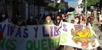 Catamarca marchó por las calles de la ciudad en contra de la violencia machista