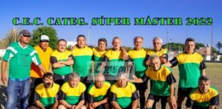 El colectivero goleó y es el campeón de la Súper Máster