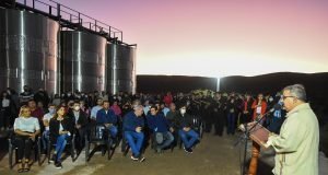 «La Indómita» inauguró su ampliación para llegar al millón de litros de uva fiambalense