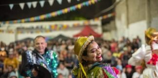 Las chayas se instalan como forma de celebrar el carnaval catamarqueño