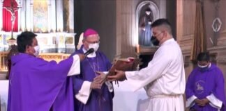 Miércoles de Ceniza en Catedral Inició la Cuaresma rogando por la paz en Ucrania