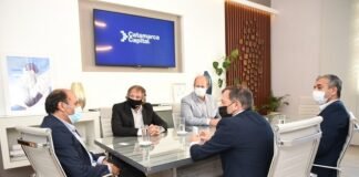 Saadi se reunió con el Banco Macro