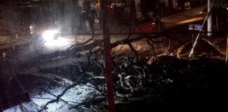 Temporal de viento dejó sin energía a gran parte de la ciudad