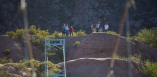 TINOGASTA: EL INTENDENTE NOBLEGA VISITÓ LA OBRA DEL FUTURO ECO PARQUE DE ANDALUCA