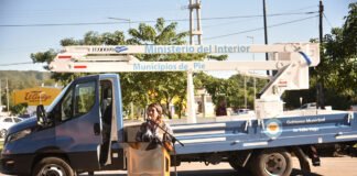 Una moderna grúa se sumó al Parque Automotor de Valle Viejo