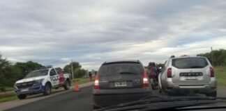 Vecinos de la zona de La Rivera cortaron ruta Nac. 38 por el suministro de energía eléctrica