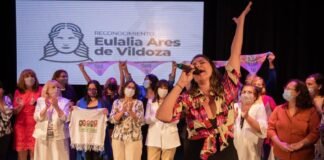 Vicegobernación entregó los reconocimientos «Eulalia Ares de Vildoza»