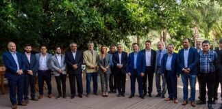 Catamarca albergó la Cumbre Energética del Norte Grande y se anunciaron obras Cumbre energetica, Raul Jalil, Ruben Dusso, Guillermo Andrada, Luca Zapieri