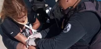 Ciclista terminó en el hospital con lesiones