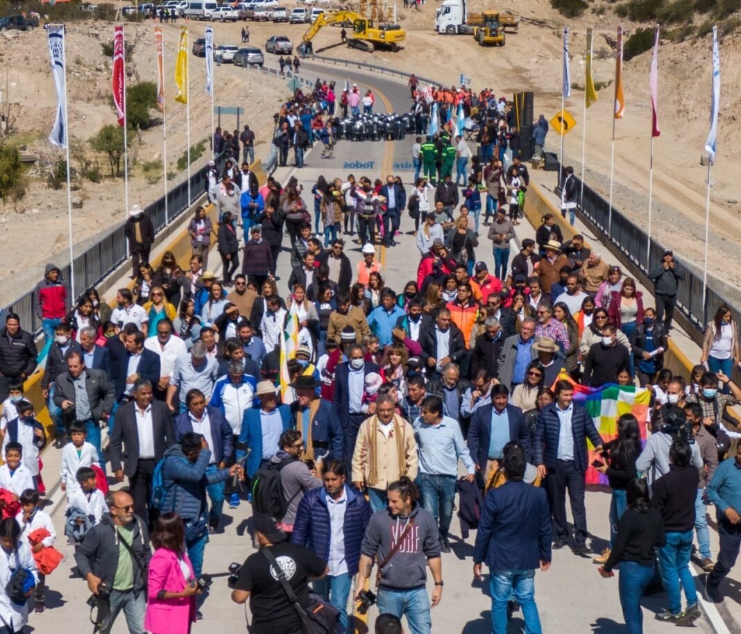 El Norte de Belén y Antofagasta, conectados: inauguraron oficialmente los puentes construidos con el Fideicomiso Minero