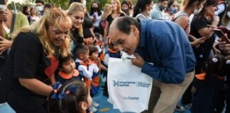 Gustavo Saadi inauguró el ciclo 2022 de los Centros de Estimulación de la Infancia y Familia