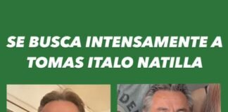 Intensa búsqueda de un hombre de 62 años