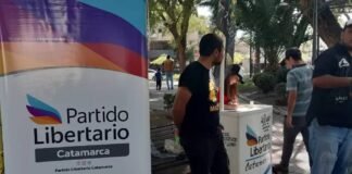 Libertarios en Catamarca en busca de afiliaciones