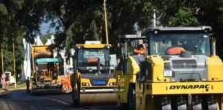 Pavimentación en la Presidente Castillo