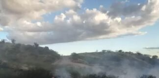 Brigadistas sofocaron Incendio en la Quebrada de Moreira