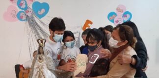 Se realizó el 53° encuentro de embarazadas con la madre del Valle
