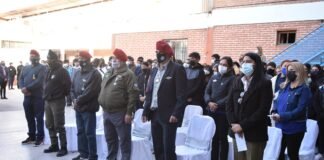 VALLE VIEJO: Ex combatientes fueron homenajeados por alumnos