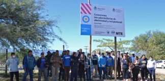 Iniciaron trabajos de urbanización en el loteo Sussex MTE Catamarca, Oscar Contreras