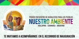 Se realizará el Primer Encuentro de Muralistas para Los Pueblos