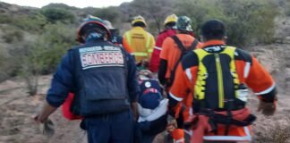 BELÉN: Poblador de El Durazno fue rescatado de la montaña