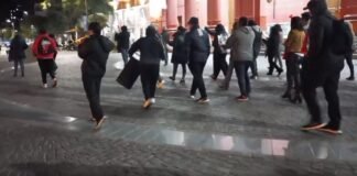 Comenzó una nueva protesta de ahorristas en Plaza 25 de Mayo