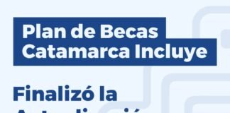 Concluyó la actualización de datos para beneficiarios del plan social becas Catamarca Incluye 2022