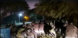 Violentos incidentes entre la Policía y ambientalistas en un camino de Andalgalá