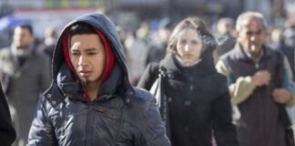 El frío llegó para quedarse hasta la próxima semana