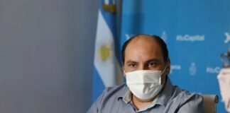 El intendente Gustavo Saadi tiene coronavirus