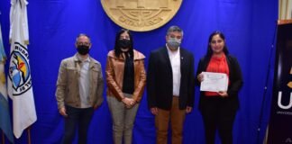 Facultad de Humanidades: entregaron certificados de la Diplomatura Universitaria en Lengua y Gramática del Español