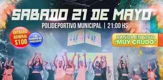 Presentación de promos en Andalgalá fiesta de buzo andalgala