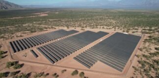 Inauguraron el nuevo Parque Solar Fotovoltaico en Tinogasta