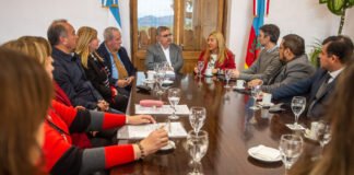 Raúl Jalil recibió a la presidenta de la Federación Argentina de la Magistratura