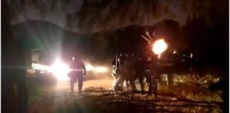 Se registraron fuertes enfrentamientos entre la policía y ambientalistas: hay numerosos heridos